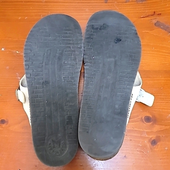 MEPHISTO HELEN WOMEN'S  LEATHER SANDAL IN CREAM SIZE 42 OR 11.5 - Picture 5 of 10